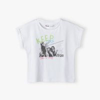 14TEE 44T: Graphic T-Shirt With Turn Up (8-14 Years)